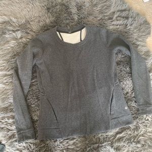 lululemon athletica Gray Sweatshirt